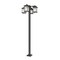 Z-Lite Portland 4 Light Outdoor Post Mounted Fixture, Oil Rubbed Bronze And Clear Seedy 531-4-536P-ORB - alternate 1